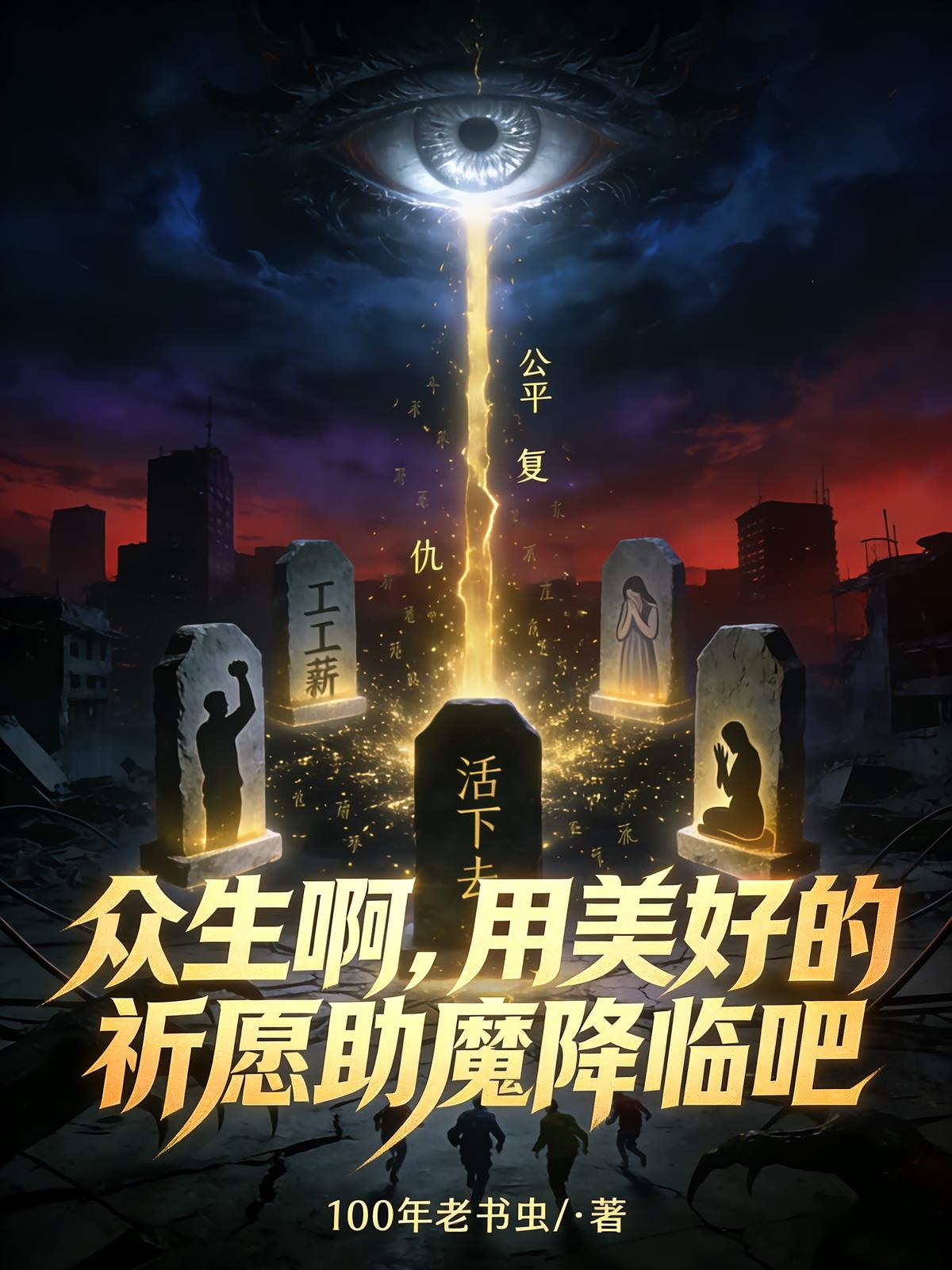 众生啊，用美好的祈愿助魔降临吧