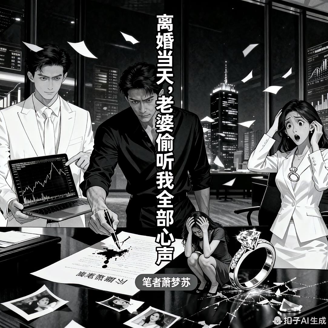 离婚当天，老婆偷听我全部心声