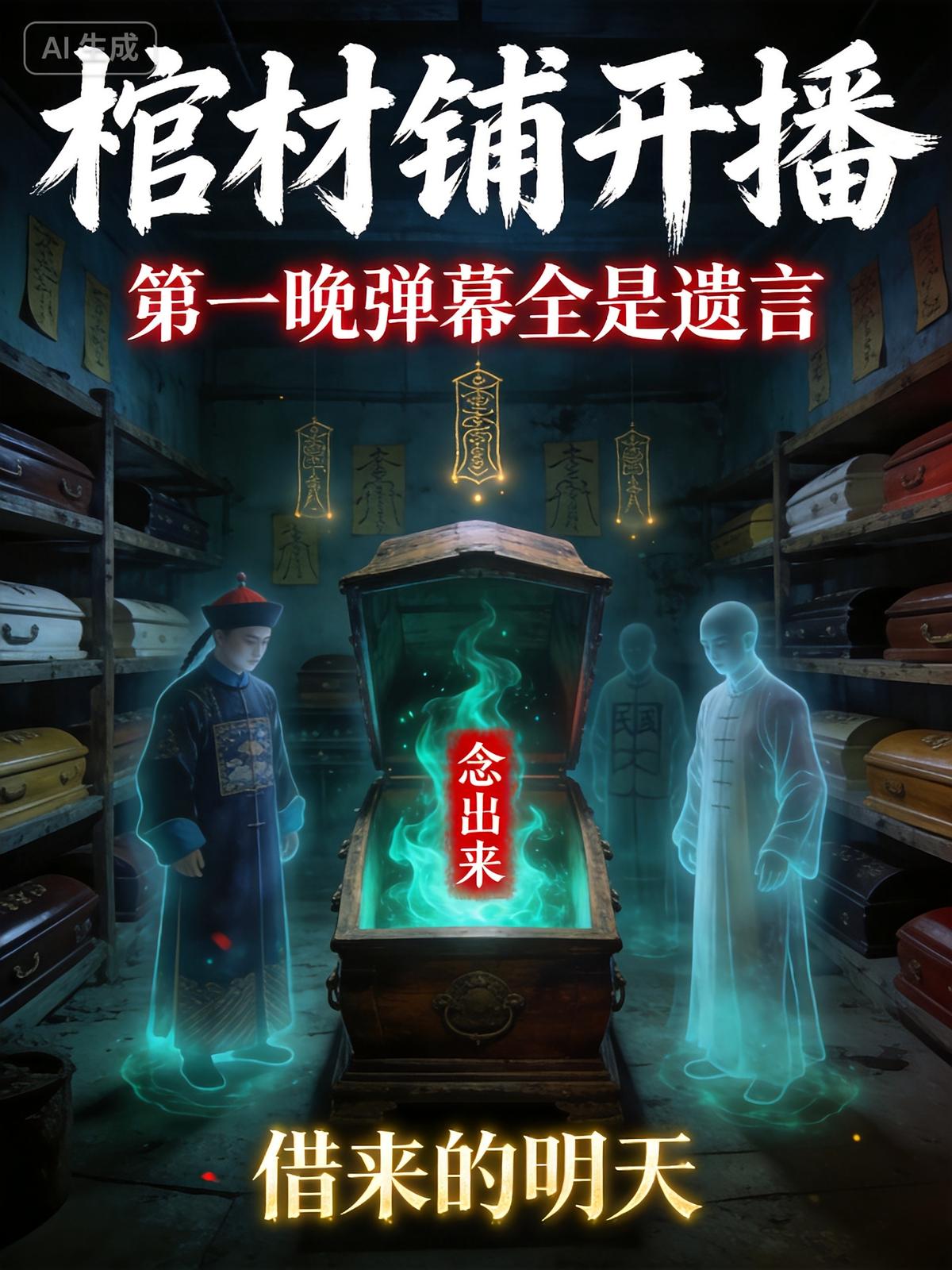 棺材铺开播，第一晚弹幕全是遗言