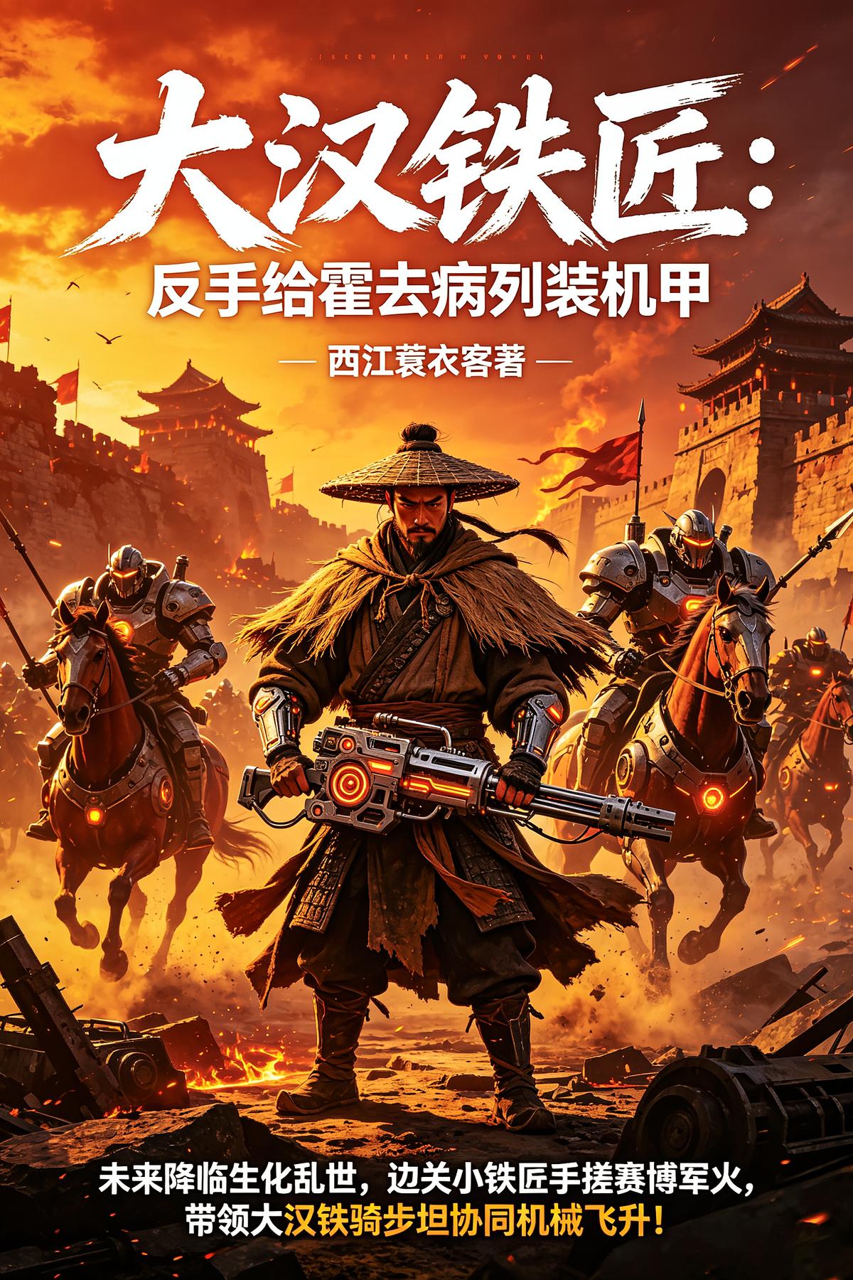 大汉铁匠，反手给霍去病列装机甲