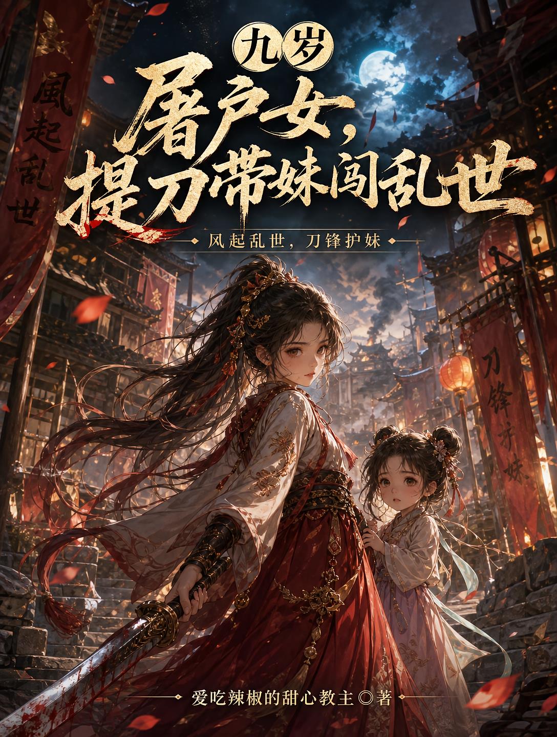 九岁屠户女，提刀带妹闯乱世
