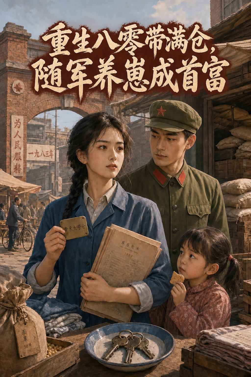 重生八零带满仓，随军养崽成首富
