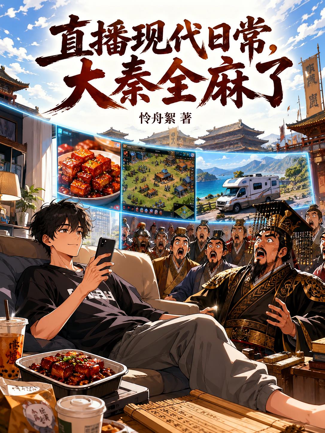 直播现代日常，大秦全麻了